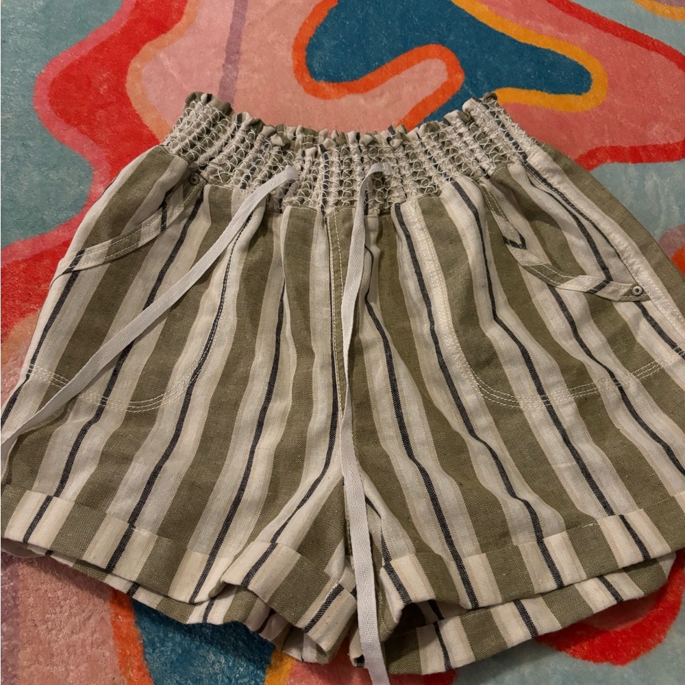 Striped Women's Shorts